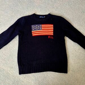 POLO Ralph Lauren American Flag sweater